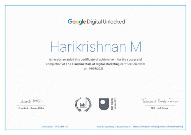 Google-Certificate